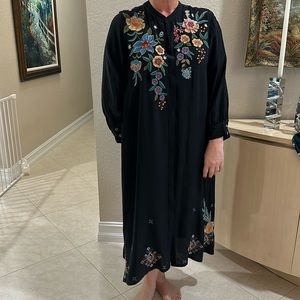 Johnny Was 100% Silk Dress